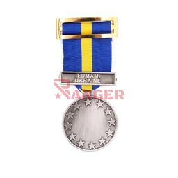 [141813] MEDALLA UCRANIA  AZUL AMARILLA