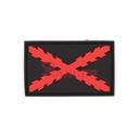 PARCHE IMMORTAL PVC BORGOÑA PEQ. NEGRO