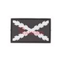 PARCHE IMMORTAL PVC BORGOÑA PEQ. PLATA