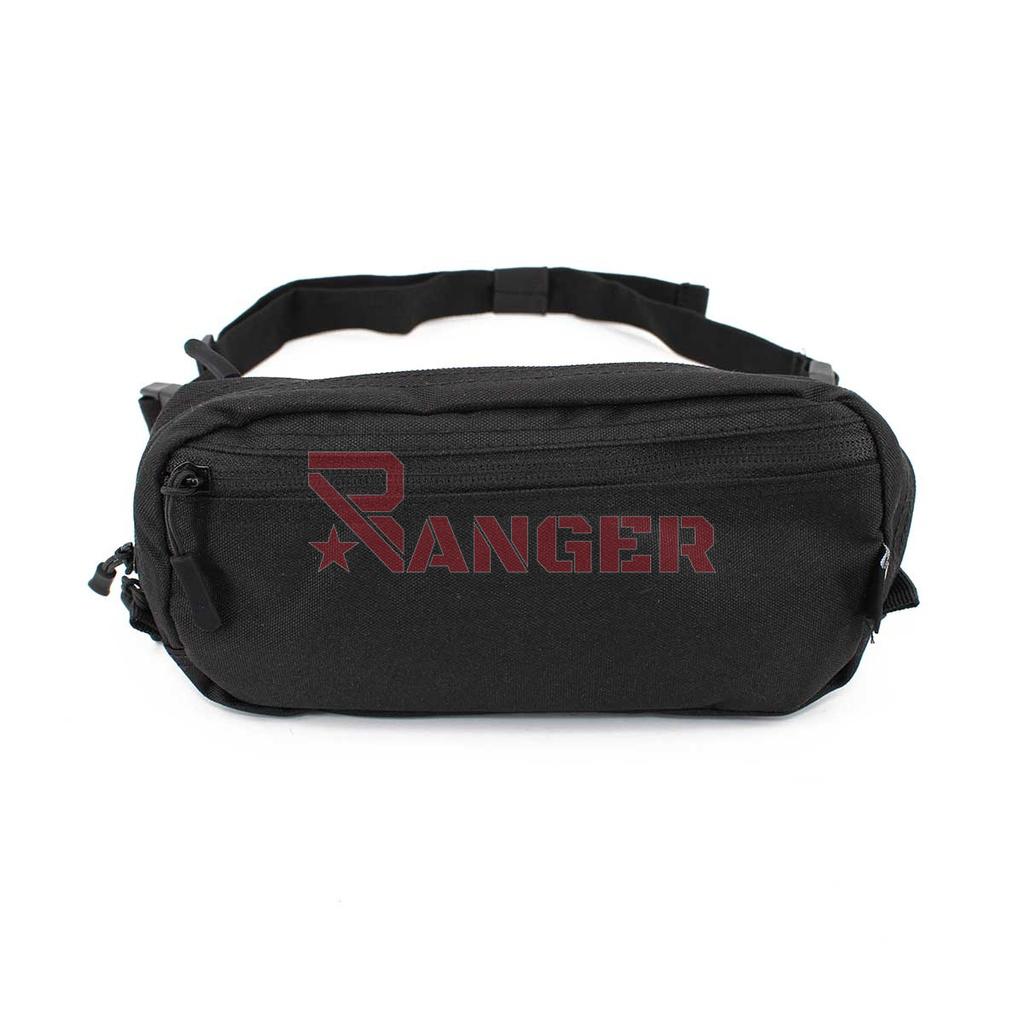 RIÑONERA IMMORTAL TRAVEL RECTANGULAR NEGRA