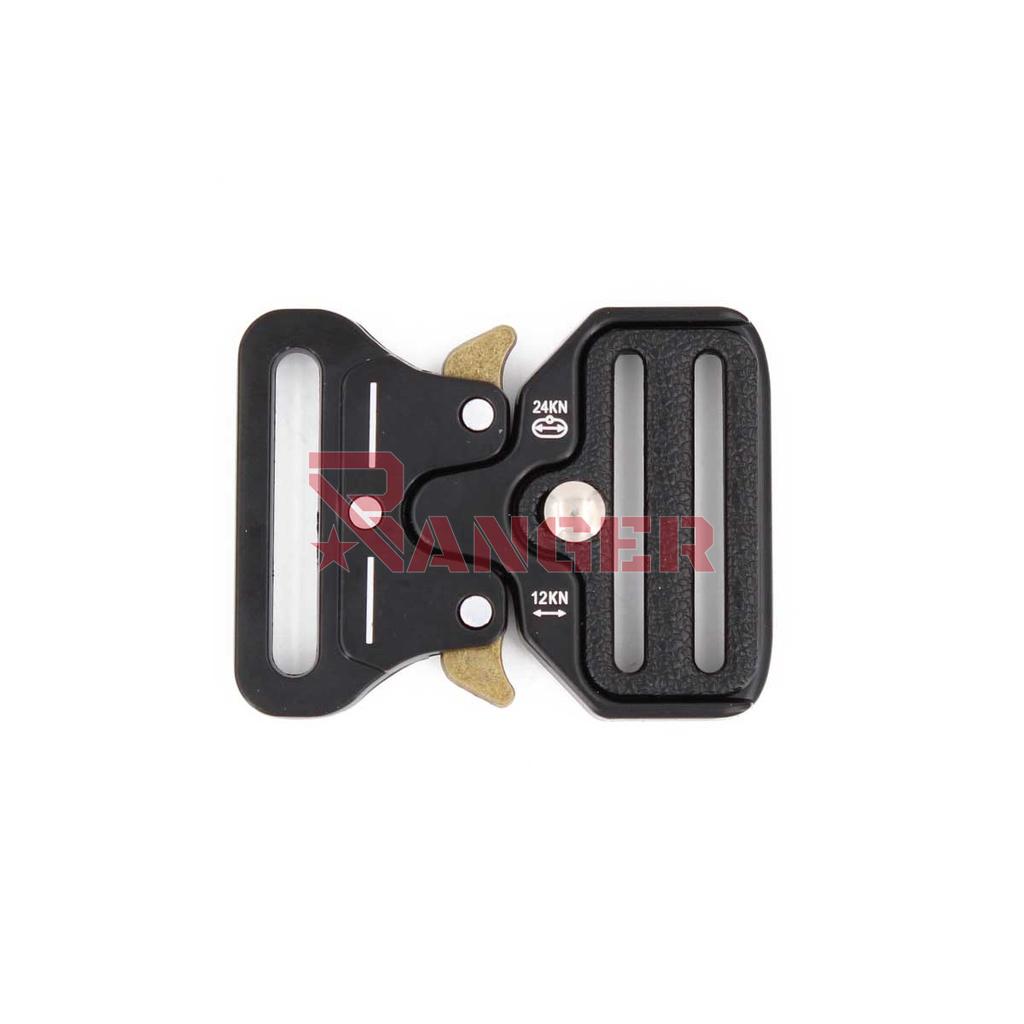 HEBILLA IMMORTAL CIERRE SEGURIDAD METALICA 40MM NEGRA