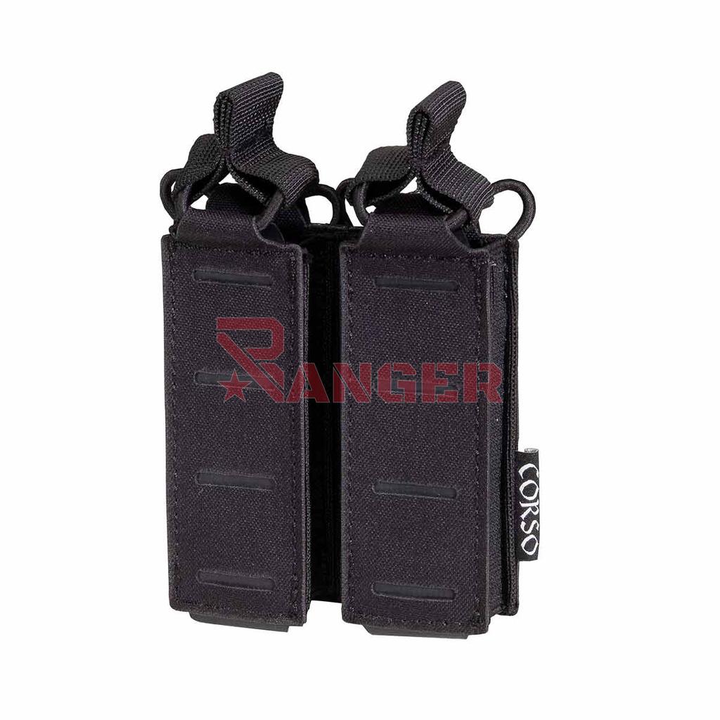 POUCH CORSO CARGADOR PISTOLA DOBLE DAGGER MK1 LASER NEGRO