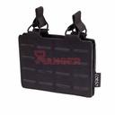 POUCH CORSO CARGADOR M4 DOBLE DAGGER MK1 LASER NEGRO