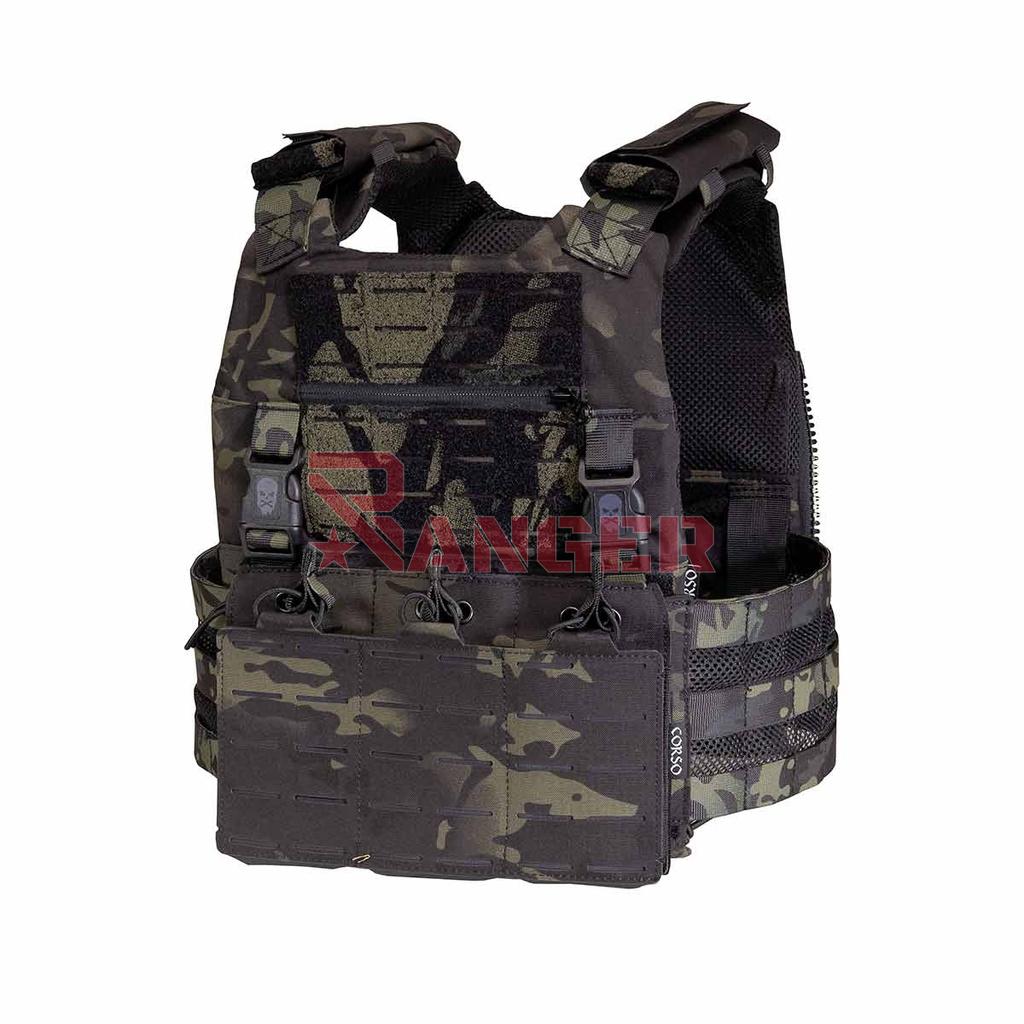 CHALECO CORSO DRAKE MK2 MULTICAM BLACK