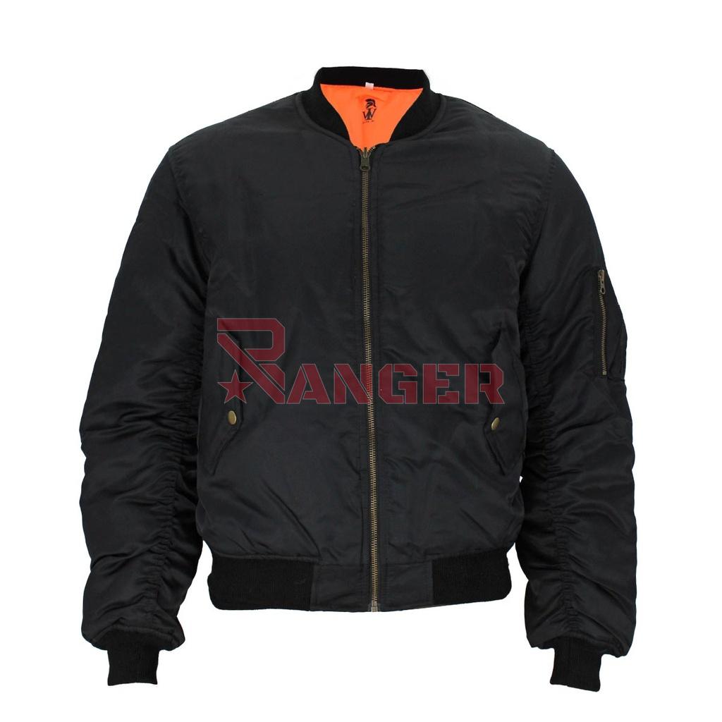 CAZADORA BOMBER IMMORTAL NEGRA