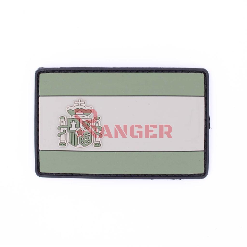 PARCHE IMMORTAL PVC BANDERA ESPAÑA VERDE