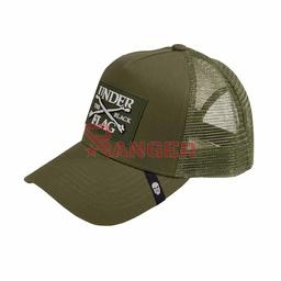 [CRS-200111-OD] GORRA CORSO REJILLA UNDER THE BLACK FLAG VERDE