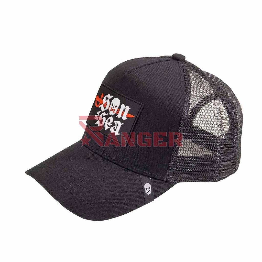 GORRA CORSO REJILLA SON OF THE SEA NEGRA