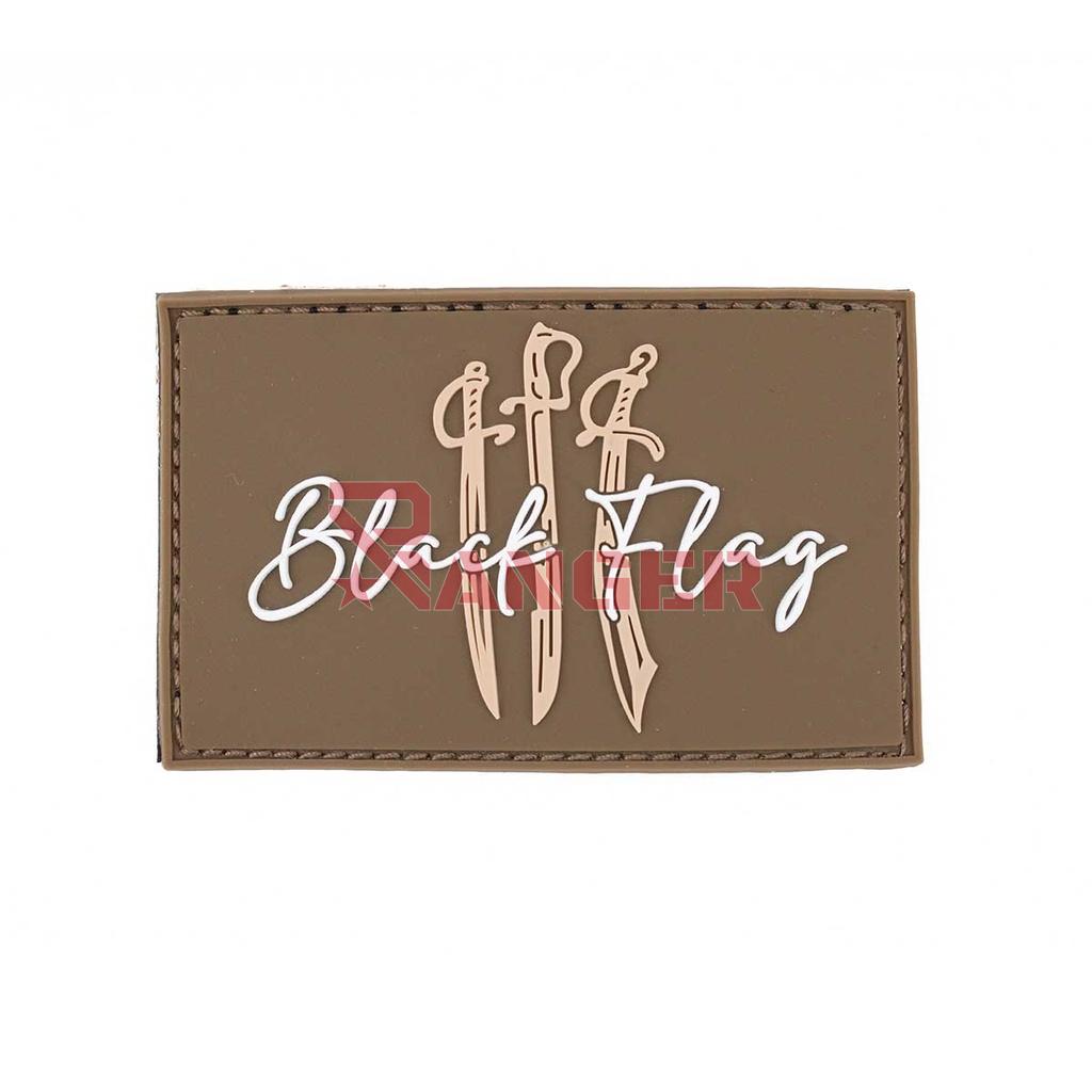 PARCHE CORSO PVC BLACK FLAG TAN