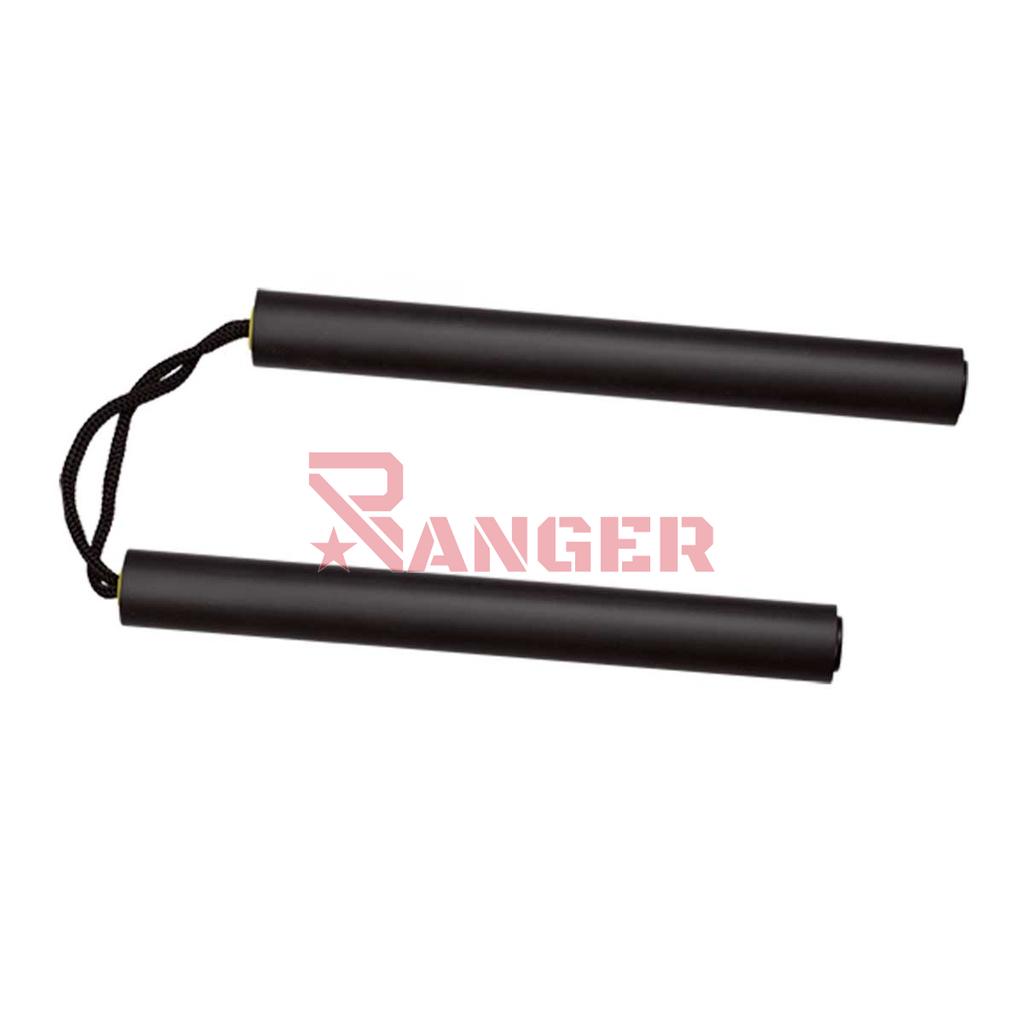NUNCHAKU BARBARIC DUMMY ENTRENAMIENTO NEGRO ROJO