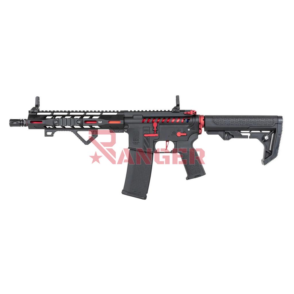 FUSIL SPECNA ARMS PRIME SA-P39 HAL ETU LIGHT OPS STOCK ROJO