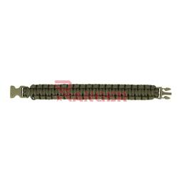 PULSERA PARACORD IMMORTAL 1.9CM VERDE