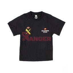 CAMISETA IMMORTAL GUARDIA CIVIL NIÑO NEGRA