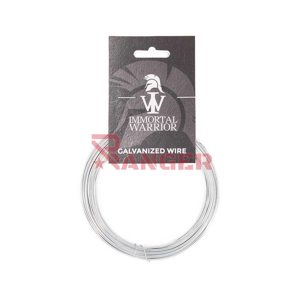 ALAMBRE IMMORTAL ROLLO 0.8MM X 20M ACERO