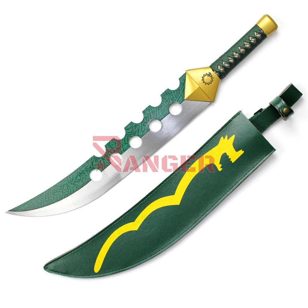 ESPADA BH 2120 SDS 80CM ACERO NEGRA/VERDE