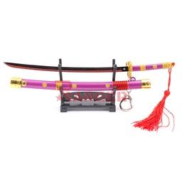 [BH-1175] KATANA BH MINI LLAVERO 1175 OPC 22CM MORADA