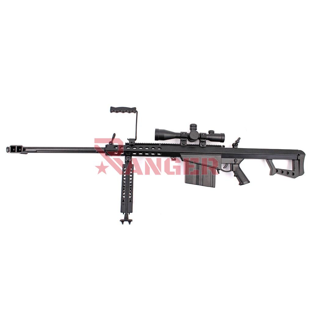FUSIL BH BARRETT ESCALA 1:3 35CM NEGRO