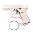 LLAVERO BH PISTOLA G17 7CM PLATA