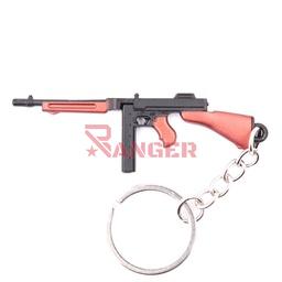 [BH-1515] LLAVERO BH FUSIL THOMPSON 7CM NEGRO/MARRON
