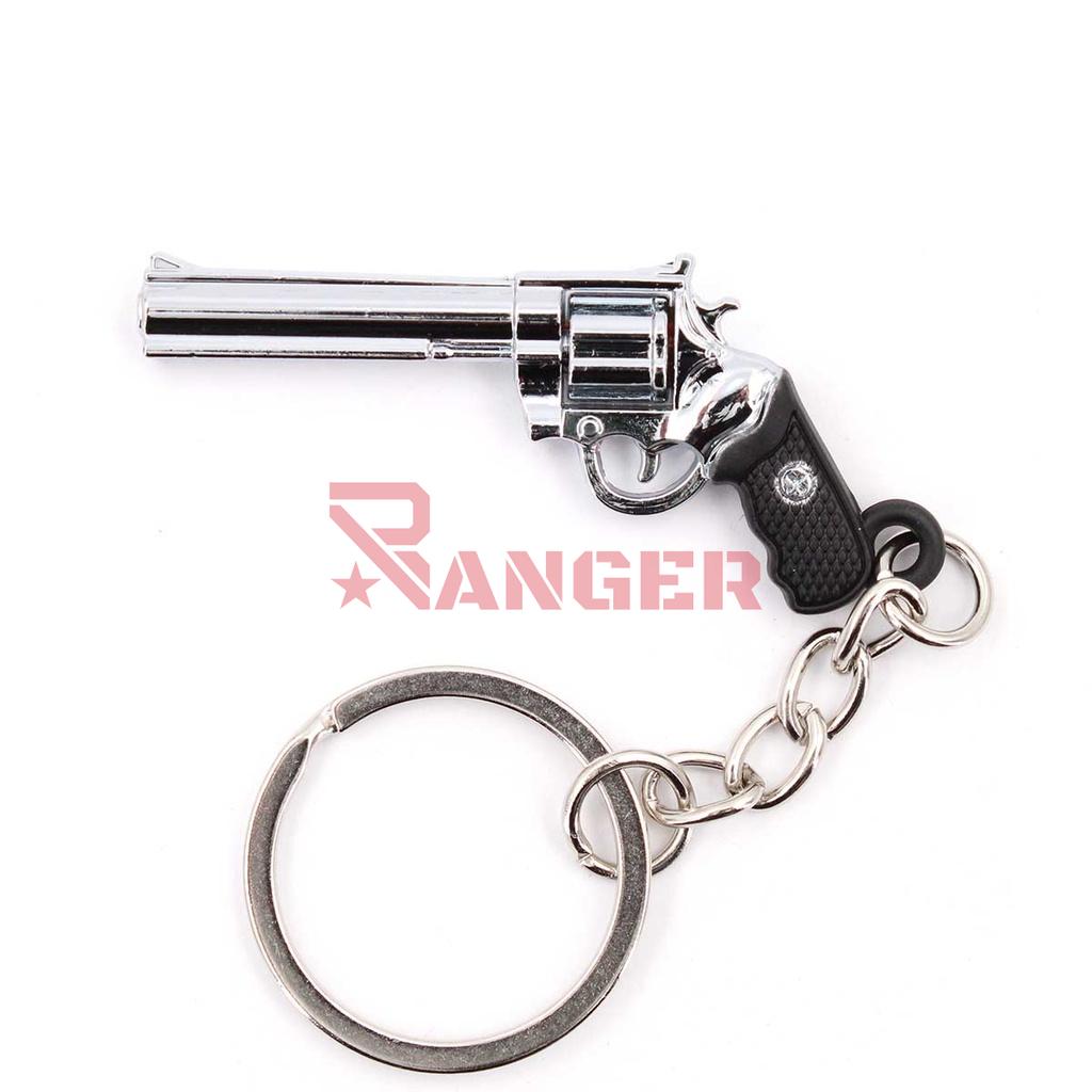 LLAVERO BH REVOLVER MG357 5CM PLATA