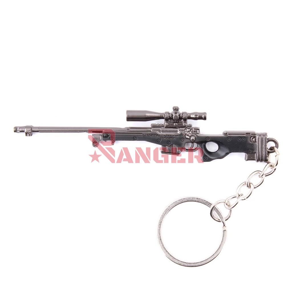 LLAVERO BH FUSIL L96 9CM NEGRO