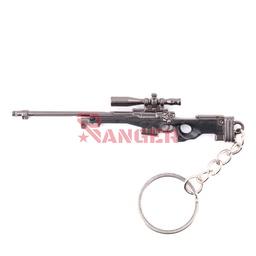 [BH-1530] LLAVERO BH FUSIL L96 9CM NEGRO