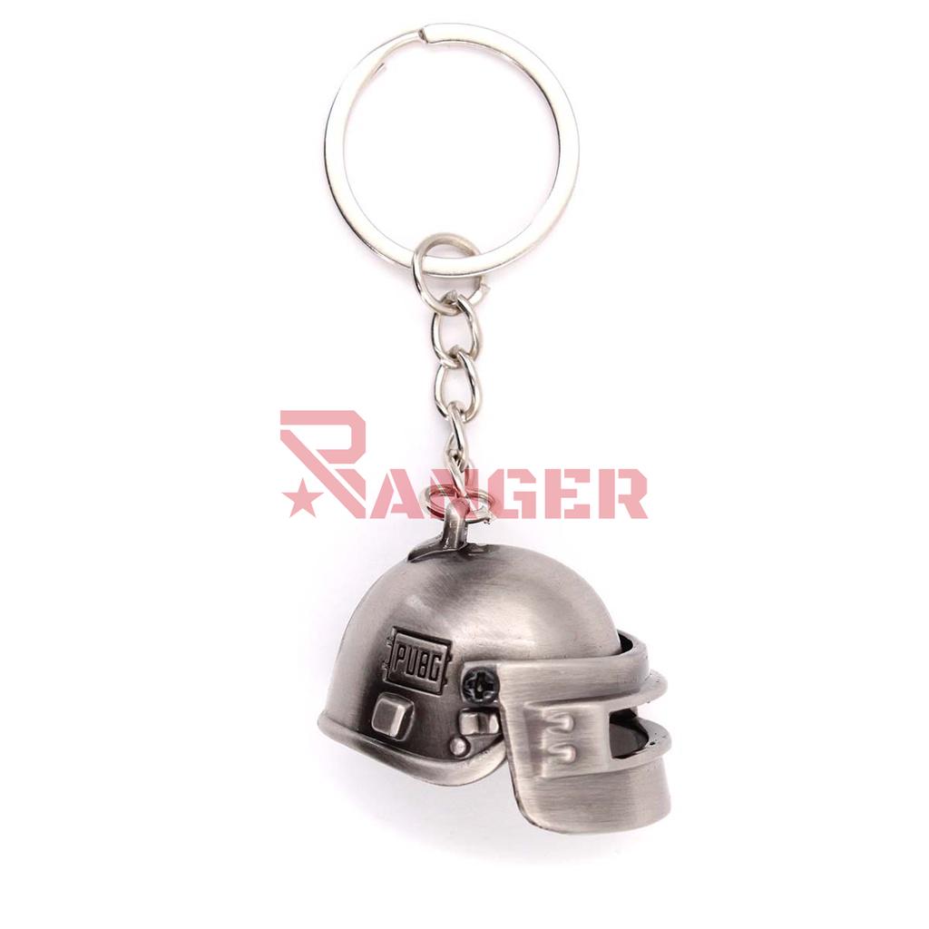 LLAVERO BH CASCO PBG 3,5CM PLATA