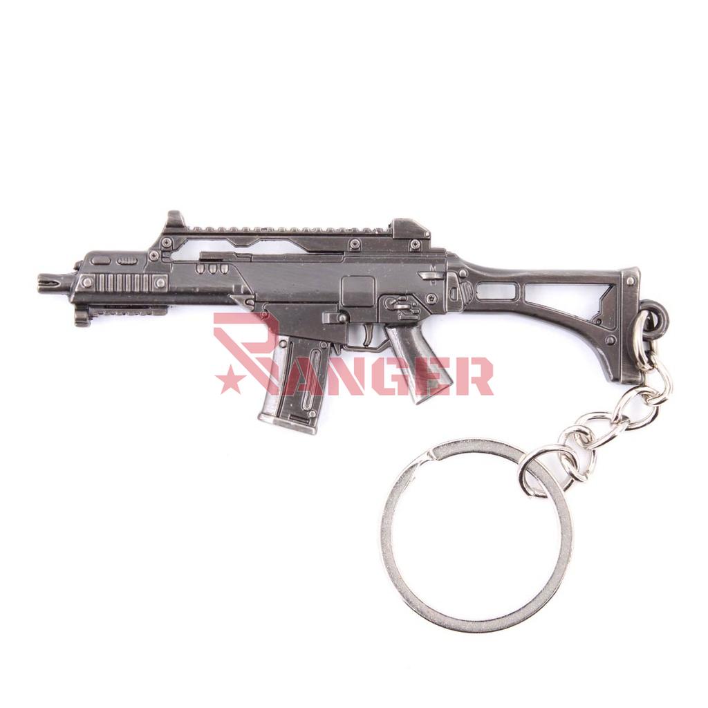 LLAVERO BH FUSIL G36 8CM GRIS