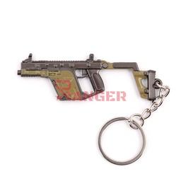 [BH-1545] LLAVERO BH FUSIL VECTOR 8CM NEGRO-TAN