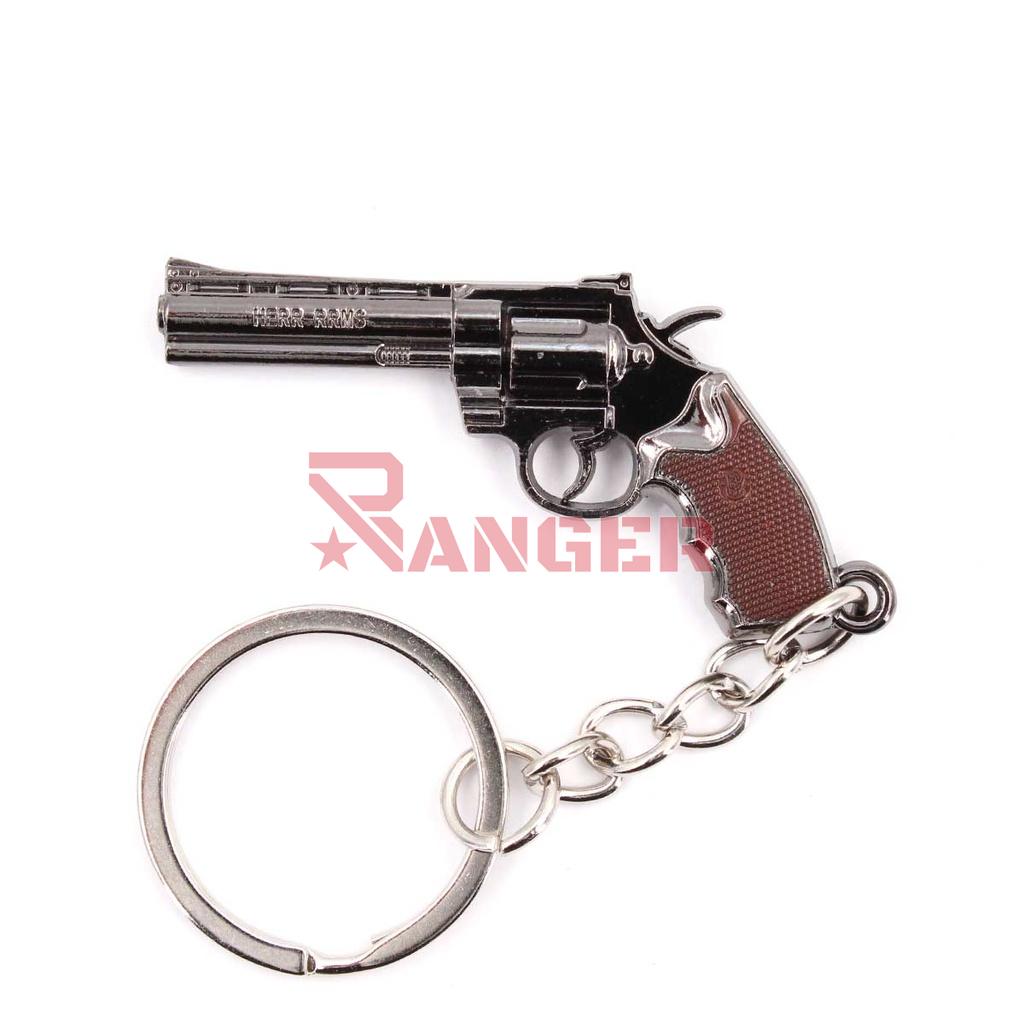LLAVERO BH REVOLVER MG357 5CM PLATA