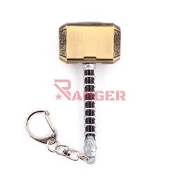 [BH-1551] LLAVERO BH MARTILLO THR 8CM NEGRO-DORADO