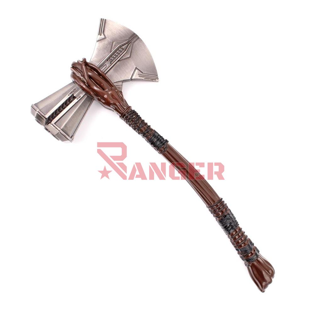 HACHA BH THR 21CM PLATA-MARRON