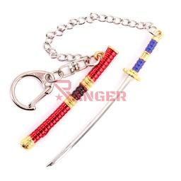 [BH-1189] LLAVERO BH KATANA 1189 OPC 9CM ROJO