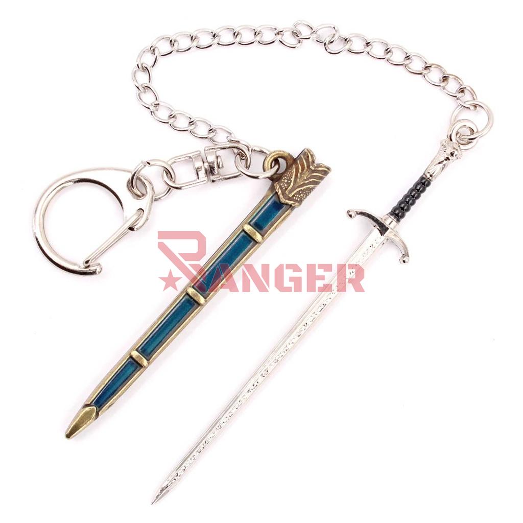 LLAVERO BH ESPADA 1207 GOT 9CM PLATA