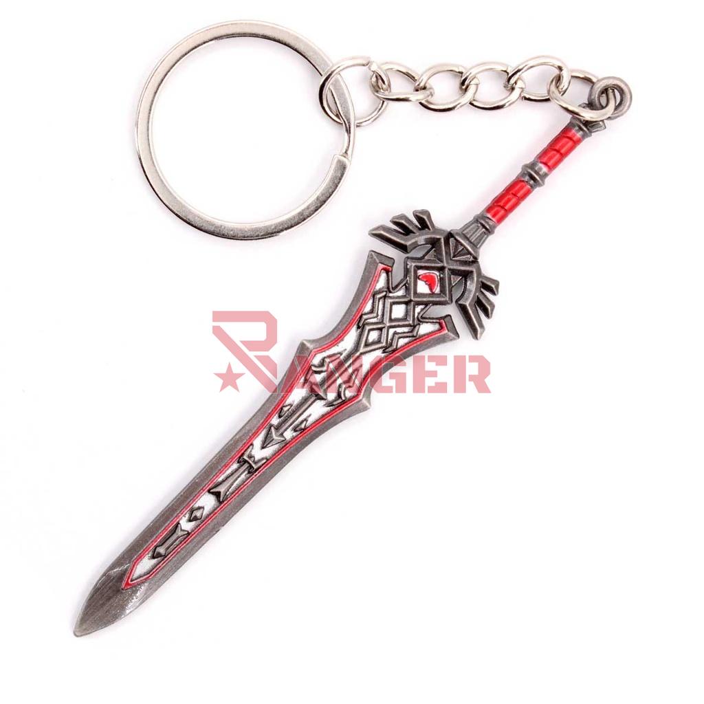 LLAVERO BH ESPADA 1221 ZLD 9CM NEGRO-ROJO