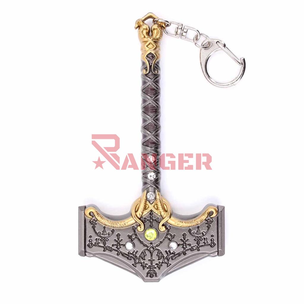 LLAVERO BH MARTILLO 1230 GOW 12CM GRIS