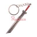 LLAVERO BH ESPADA 1234 FF 9CM PLATA