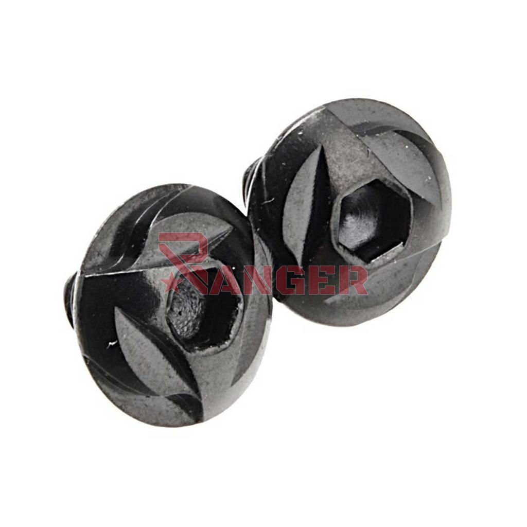 COWCOW STAINLESS STEEL GRIP SCREW BLACK