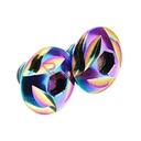 COWCOW STAINLESS STEEL GRIP SCREW RAINBOW