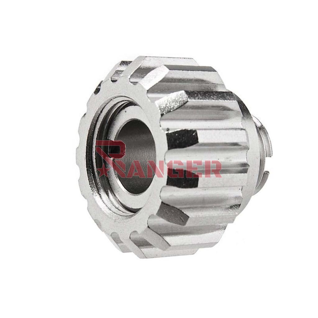 COWCOW A02 SILENCER ADAPTER SILVER
