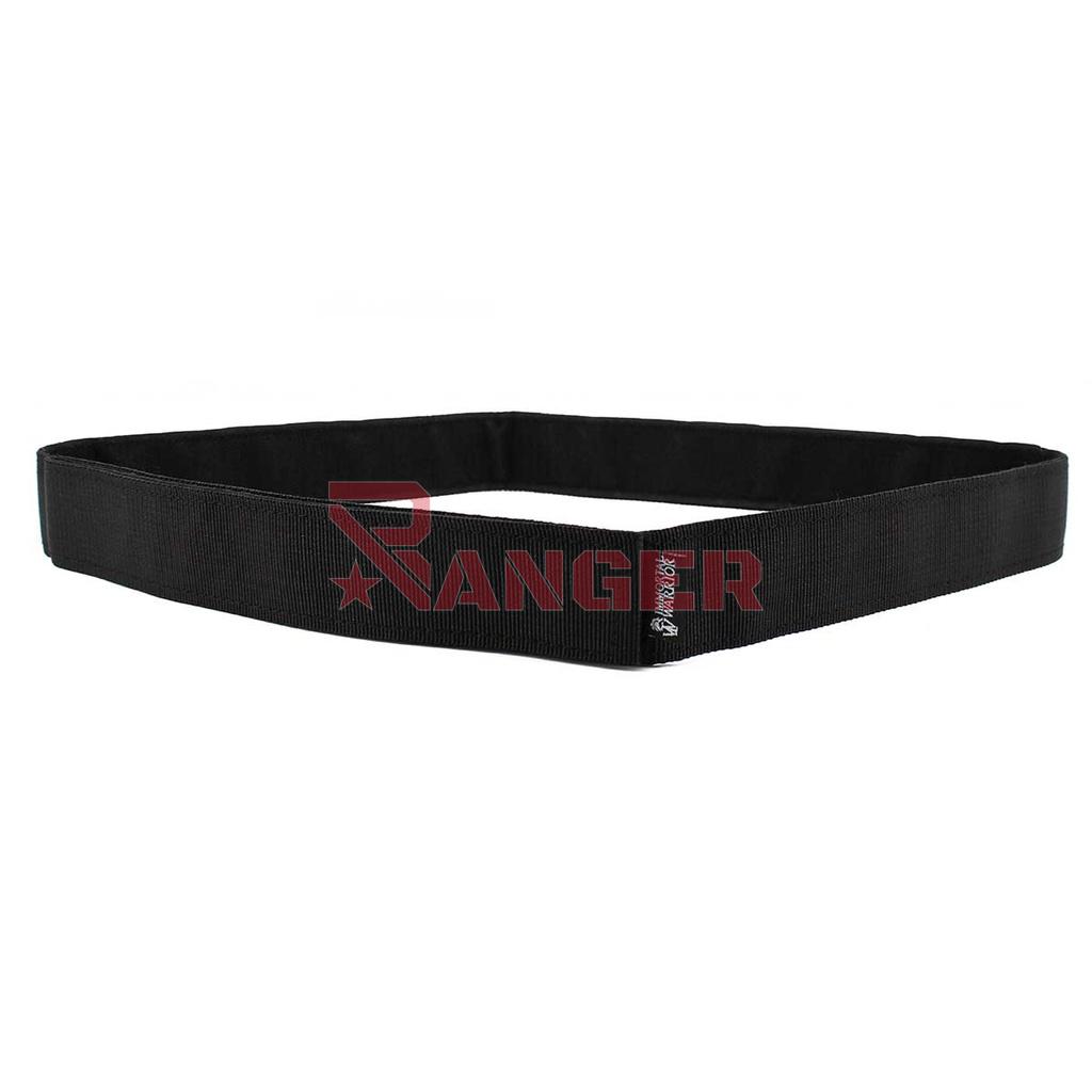 CINTURON  IMMORTAL WARRIOR VELCRO INTERIOR MACHO 112X4CM NEGRO