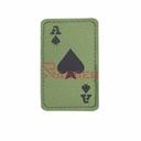 PARCHE IMMORTAL CARTA AS DE PICA IR VERDE