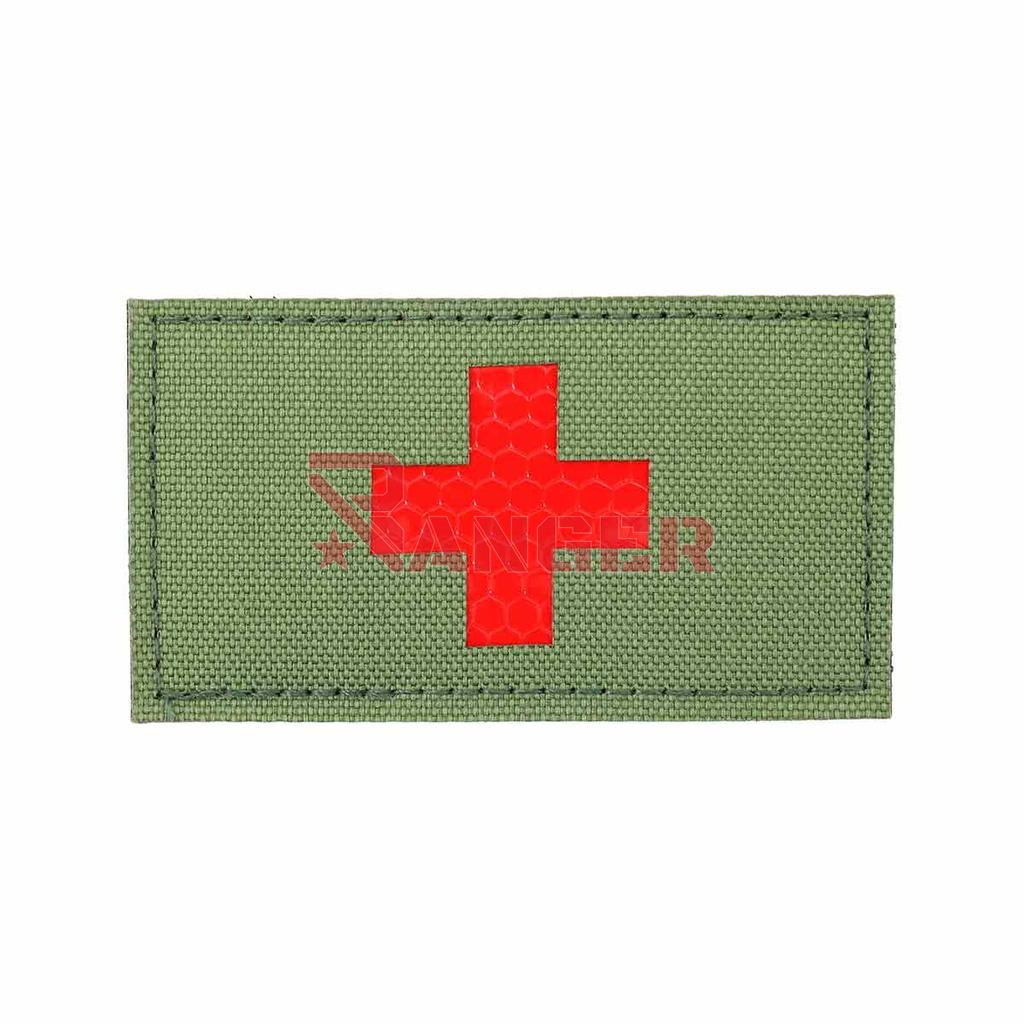 PARCHE IMMORTAL MEDICAL REFLECTANTE VERDE