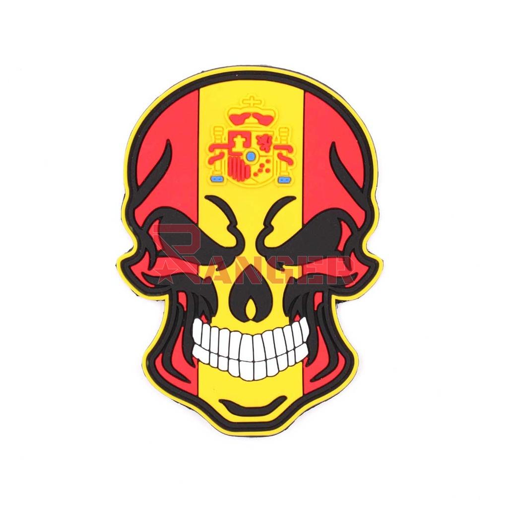 PARCHE IMMORTAL PVC 3D CALAVERA CONSTITUCION ESPAÑA