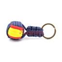 LLAVERO BOLA IMMORTAL PARACORD BANDERA ESPAÑA MARINO