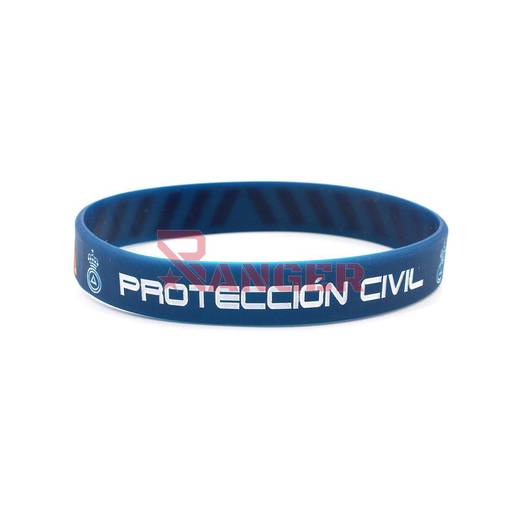 PULSERA IMMORTAL PVC PROTECCION CIVIL MARINO
