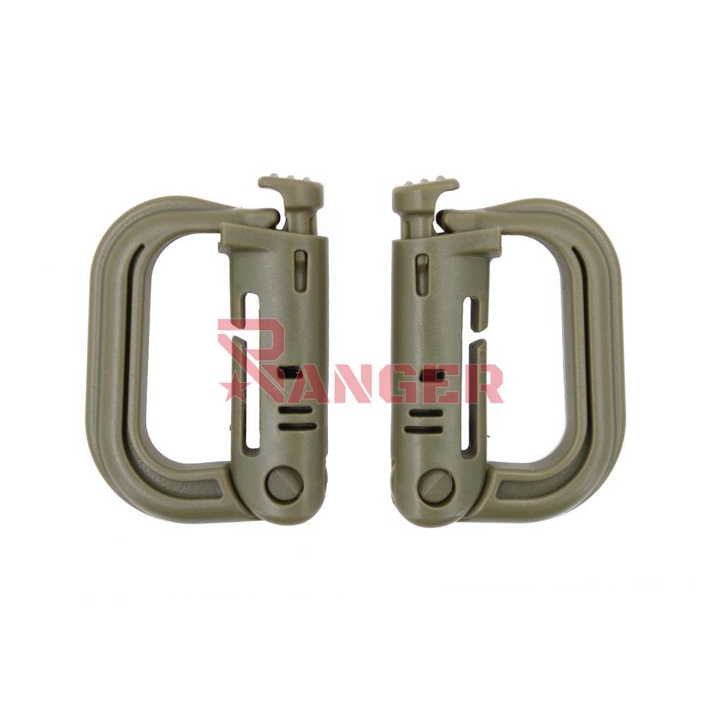 FASTENER IMMORTAL PVC 2PCS VERDE