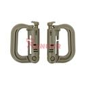 FASTENER IMMORTAL PVC 2PCS VERDE