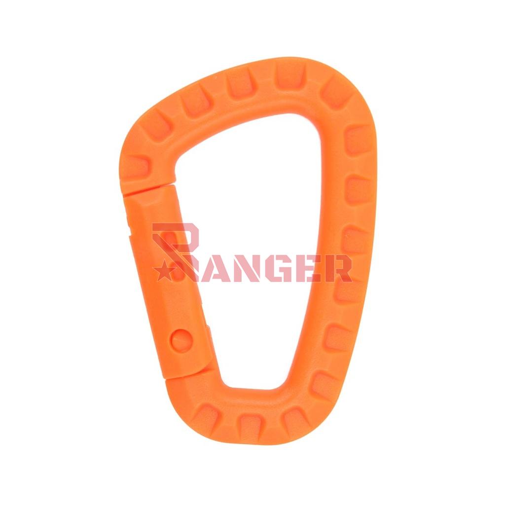 MOSQUETON IMMORTAL PVC 82MM NARANJA