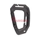 MOSQUETON IMMORTAL PVC TACTICO 89MM NEGRO